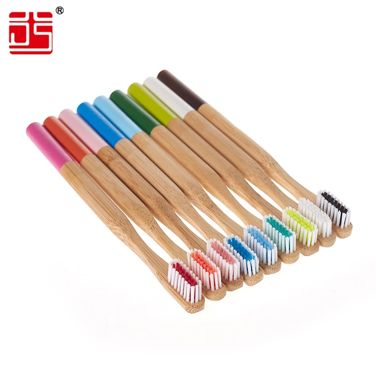 Bambu Handle No Plastic Eco Natural Bristle Charcoal Bamboo Toothbrush For Hotel Use Dental Kit