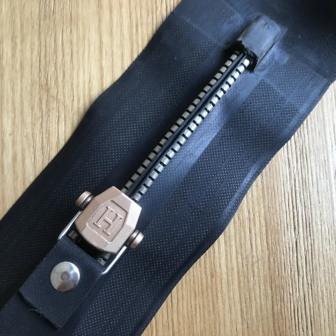 8# Heavy Duty Metal Airtight and Waterproof Zipper for Water Walking Balls Inflatable Castle Hot Air Balloons Air Cushion