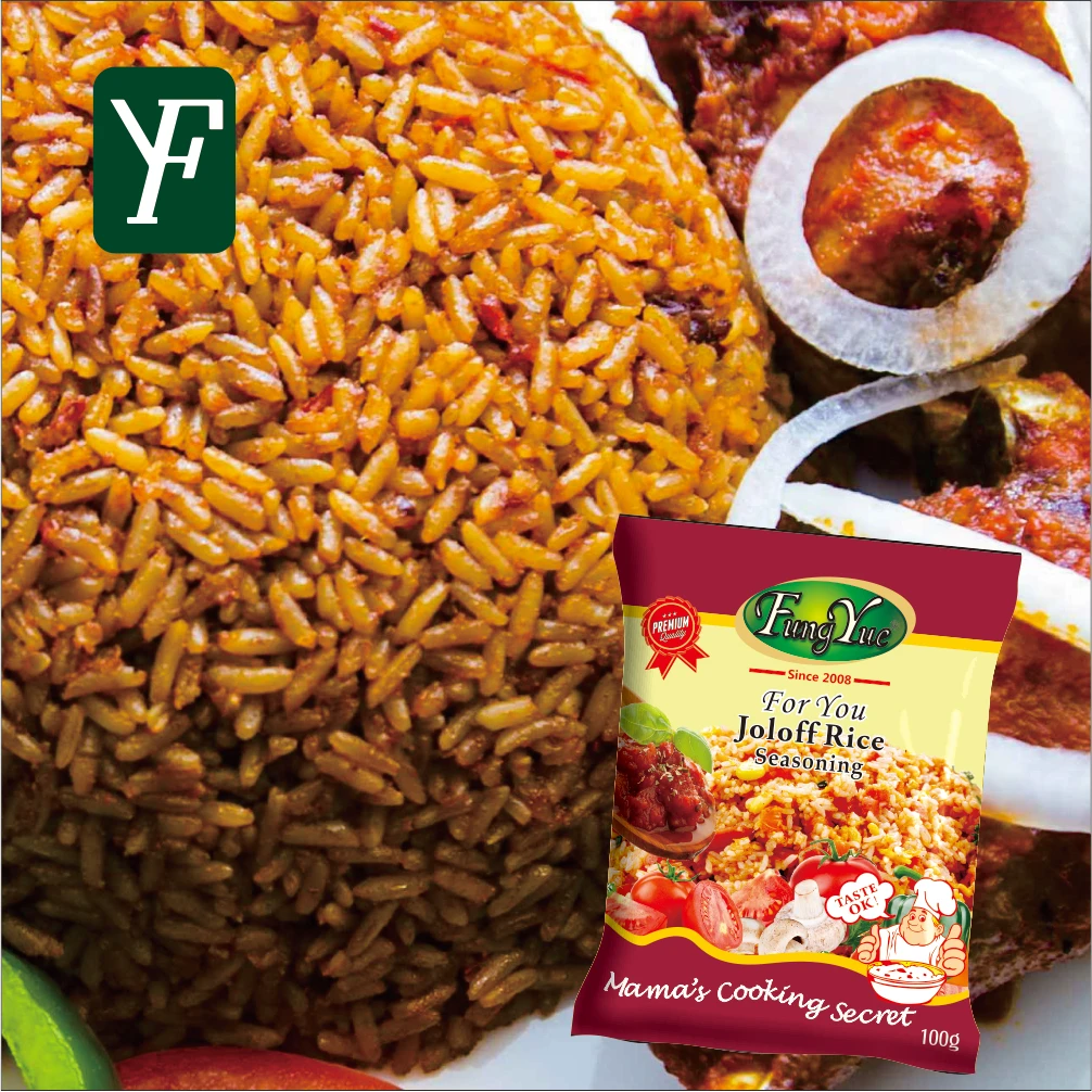 
100g Bag Package Jollof Rice Seasoning Powder BBQ Seasoning 