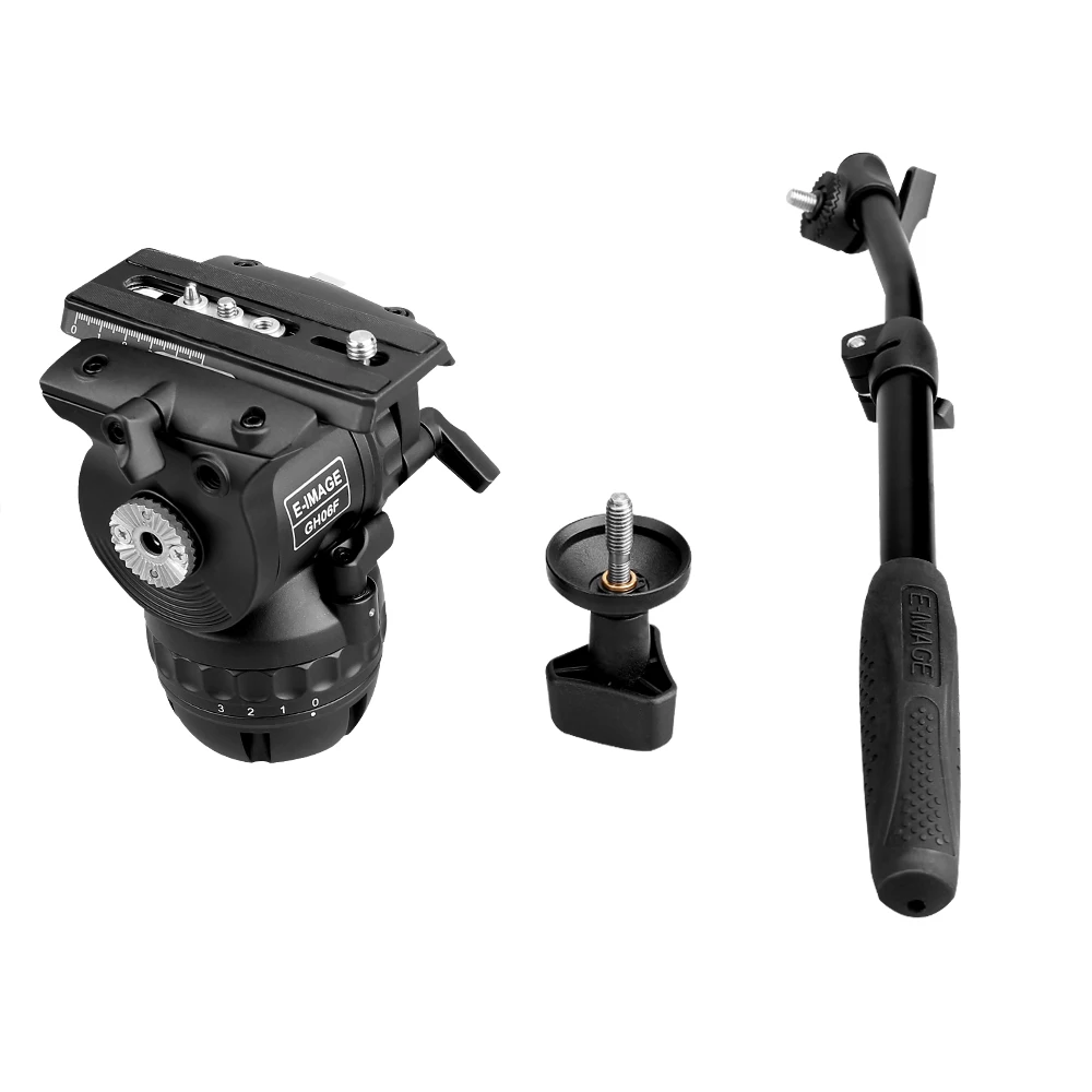 E-IMAGE GH06F 75 мм 6 кг Полезная нагрузка профессиональная видеокамера с плоской основой