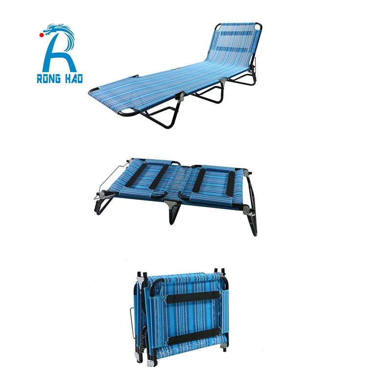 Outdoor folding bed camping indoor lunch break can be customized