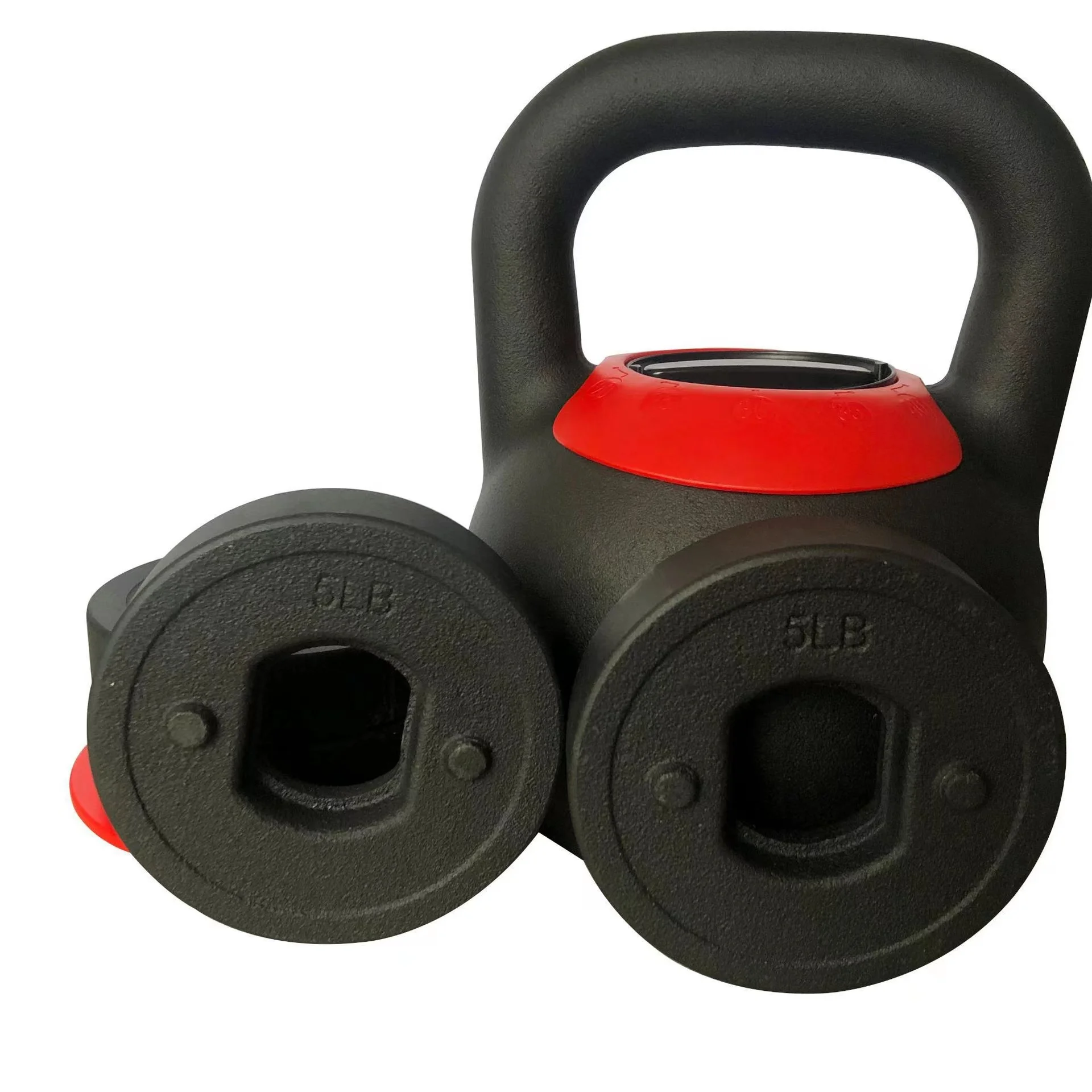 New Style Portable 40lb Wholesale Weights Adjustable Kettlebell Grip for Dumbbel Weight Training  Adjustable Kettlebell