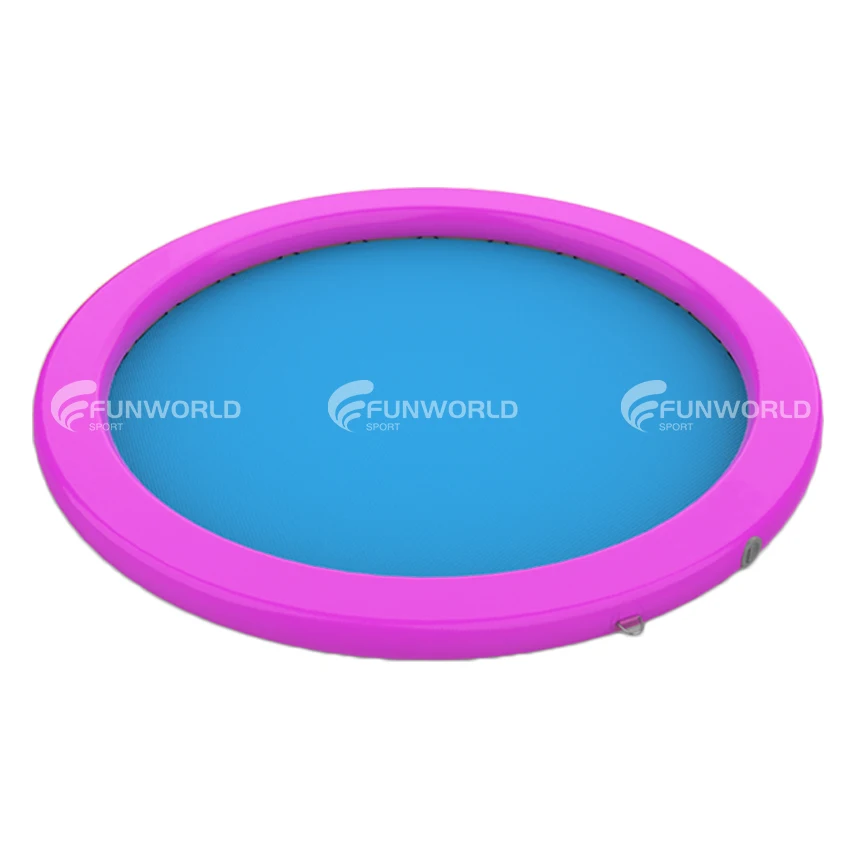 New fashion inflatable sun pad round floating hammock for sea lake intex pool Inflatable sun float