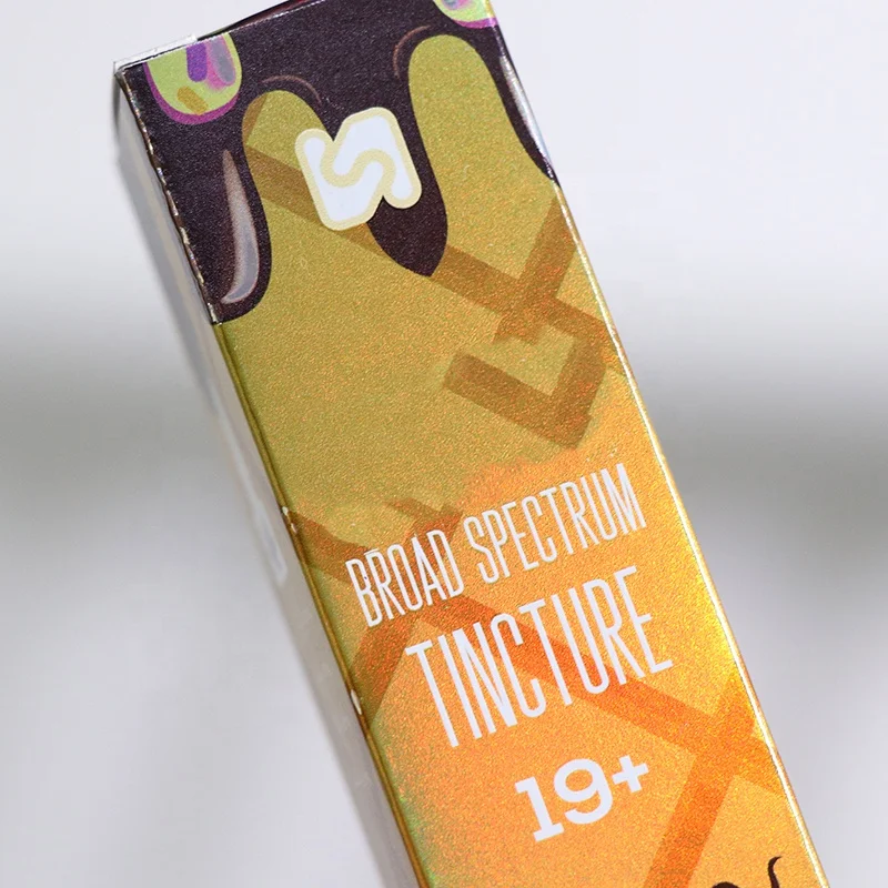 Custom delta-8 1500mg 3000mg hemp oil pain relief cream spray syringe cone terpenes dropper bottle packaging paper boxes