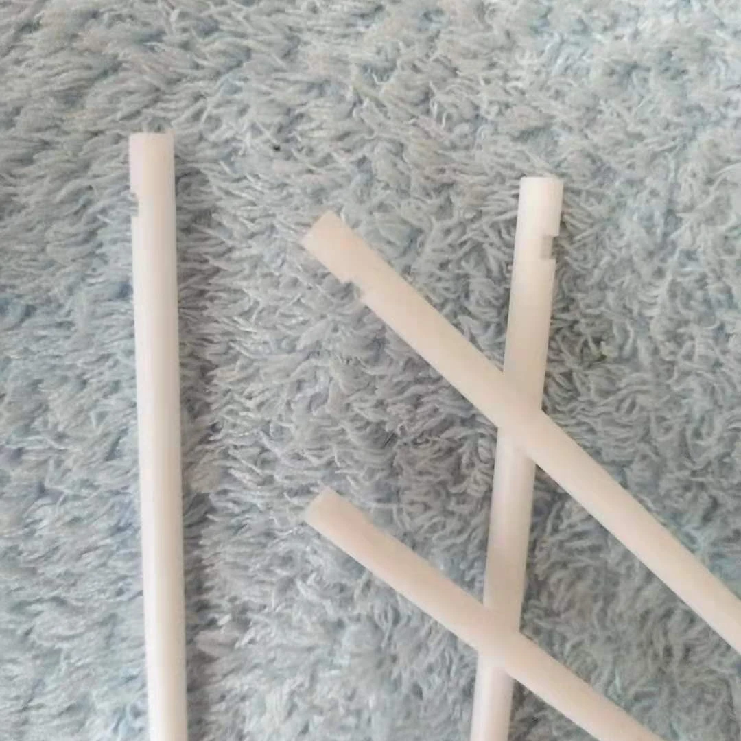 Plastic Round Rods  Hard Stick One Notch   Lolly Food Grade Articles Made Of POLYPROPYLENE PP Sticks