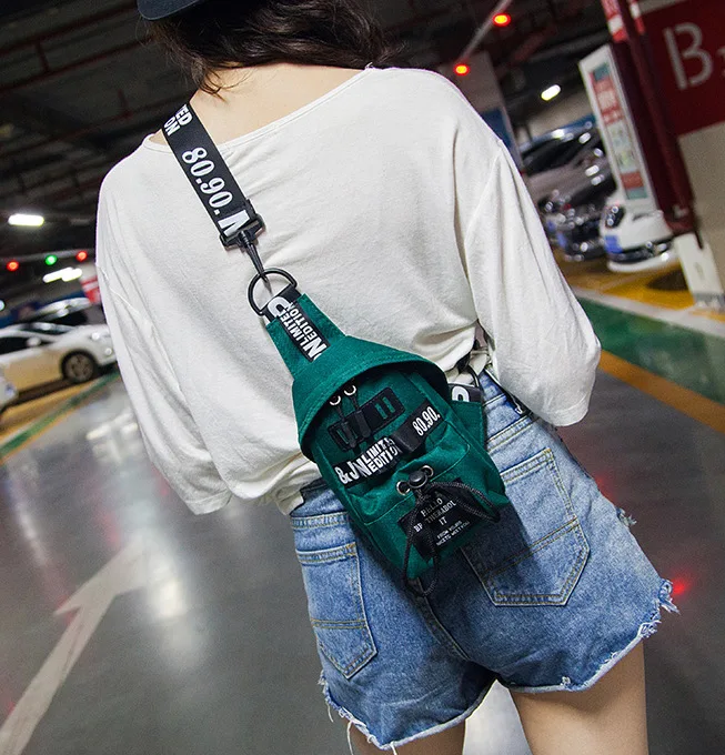 
Fashion Unisex Chest Bags Men Women Crossbody Messenger Bag 