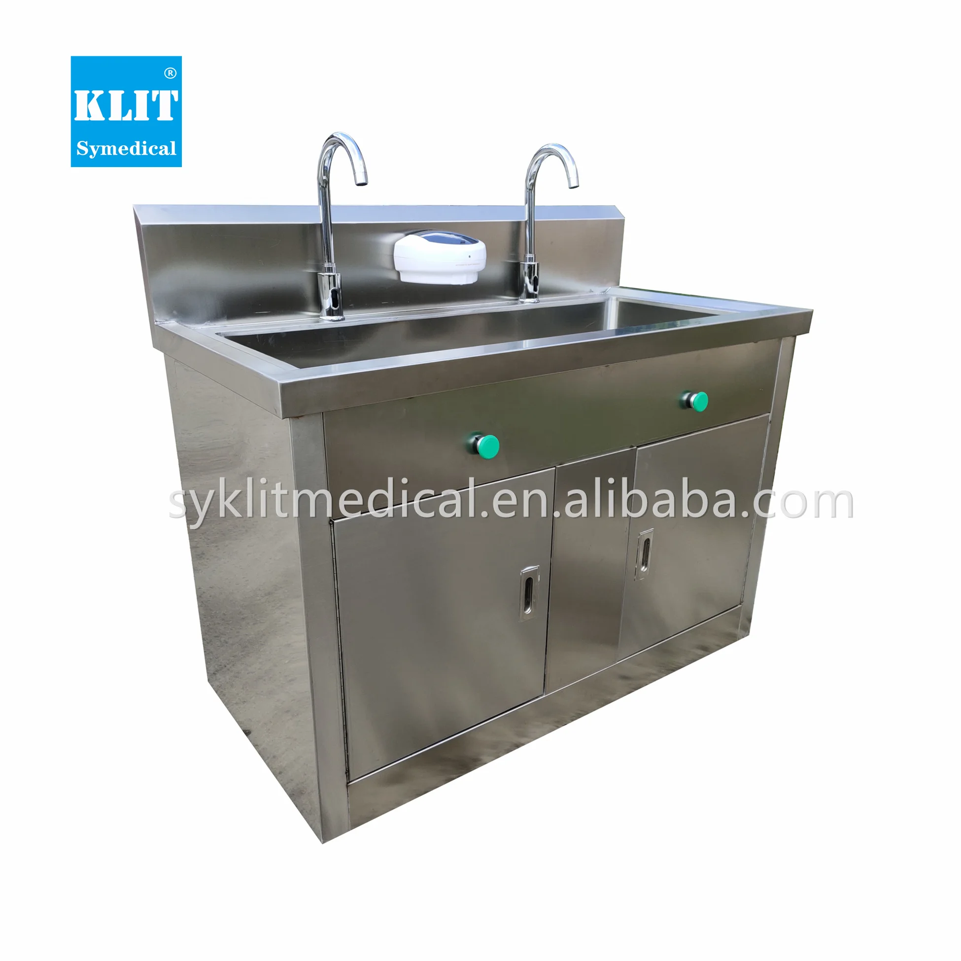 Laboratory operating room wash sink automatic induction disinfection stainless steel wash basin