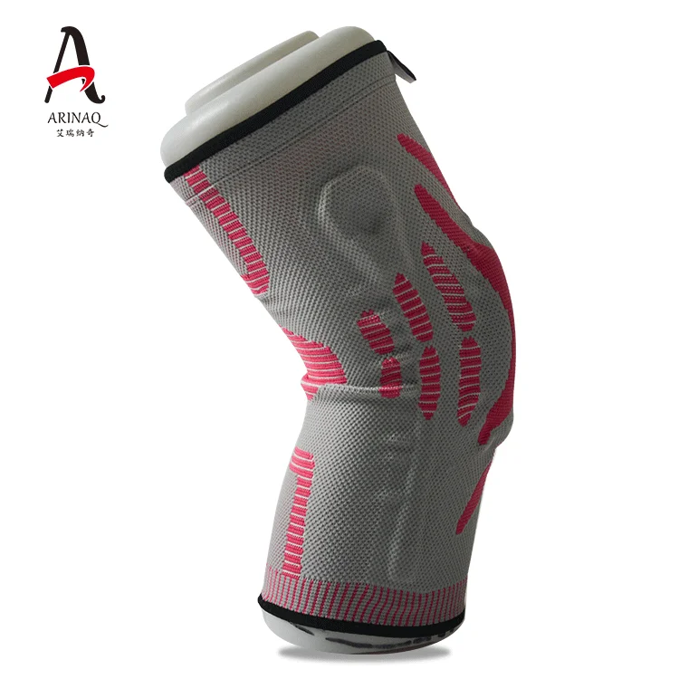 Hot Sale Knitted Knee Pads Sports Elastic Volleyball Basketball Knee Pads Copper Knee Pads
