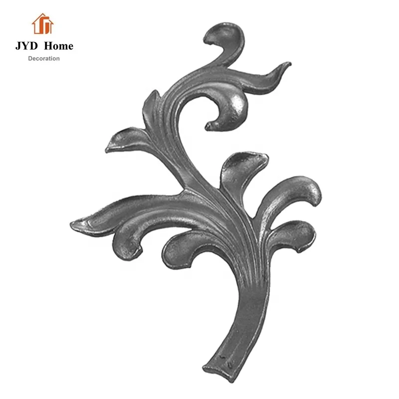 Ornamental Cast Steel Leaves for Gate Fence Window Wholesale