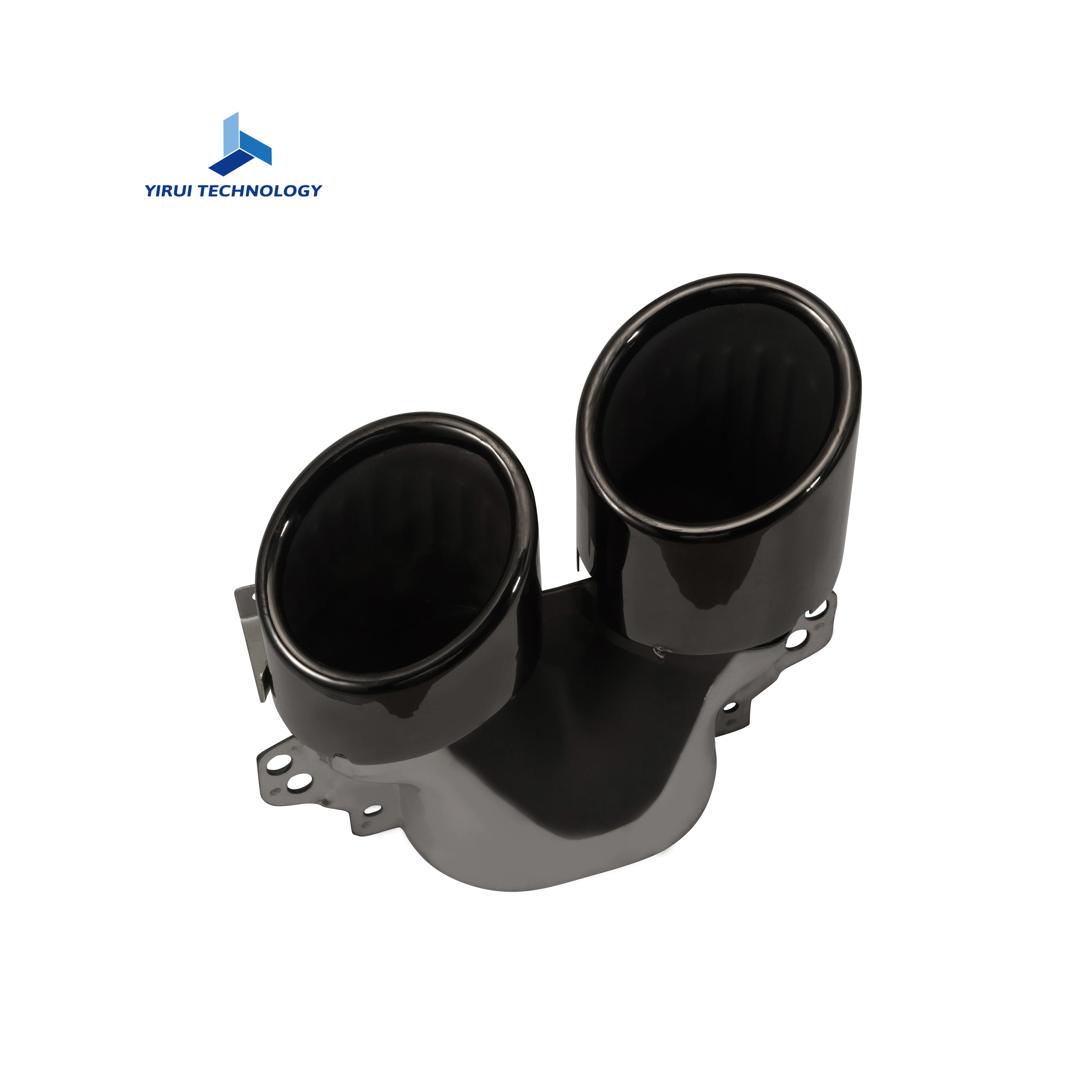 Factory Supply Stainless Steel Split Ellipse Tailpipe Throat For Benz W118 W177 Upgrade CLA35 A35