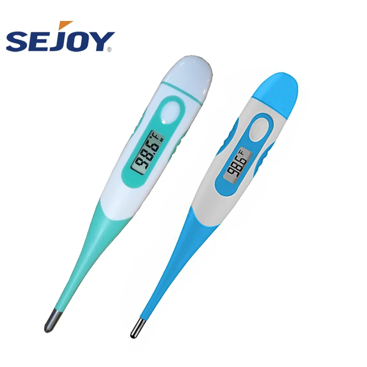 Sejoy waterproof fast read flexible thermometer electronic fever thermometer