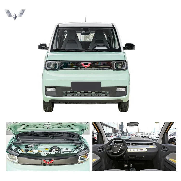 Wuling Hongguang MINI EV 2022 4 Seats 0KM Secondhand 4 Wheels City Fast Charger Electric Cars Used Vehicles
