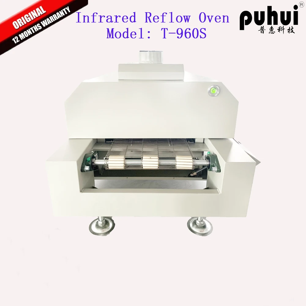 High quality New innovative product 3 phase 5 lines 220V / 380V  channel  smt reflow oven T-960s
