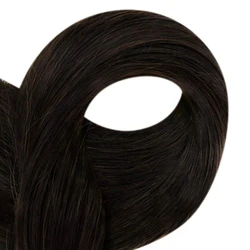 Full Shine U Tip Hair Extension Wholesale Vendor #2 Darkest Brown Utip Keratin Hair Extension