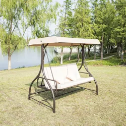 Steel Frame UV Resistant Sunlight Protection patio hang garden swing chair swing outdoor hanging chair