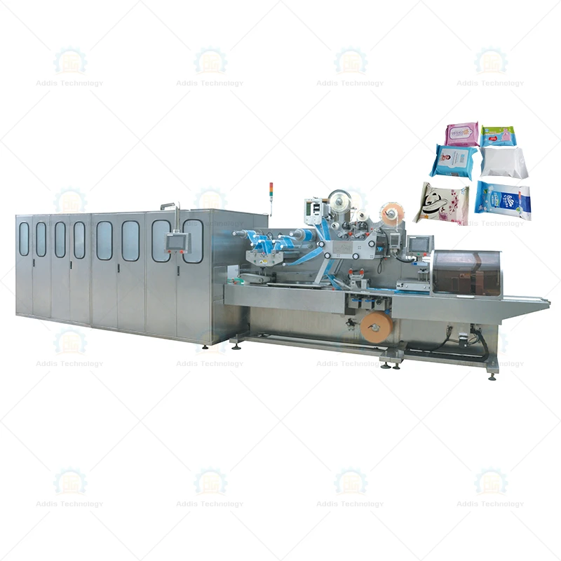 New Design Smart Portable Wet Wipes Machine Production Line Wet Wipes Manufacturing Equipment