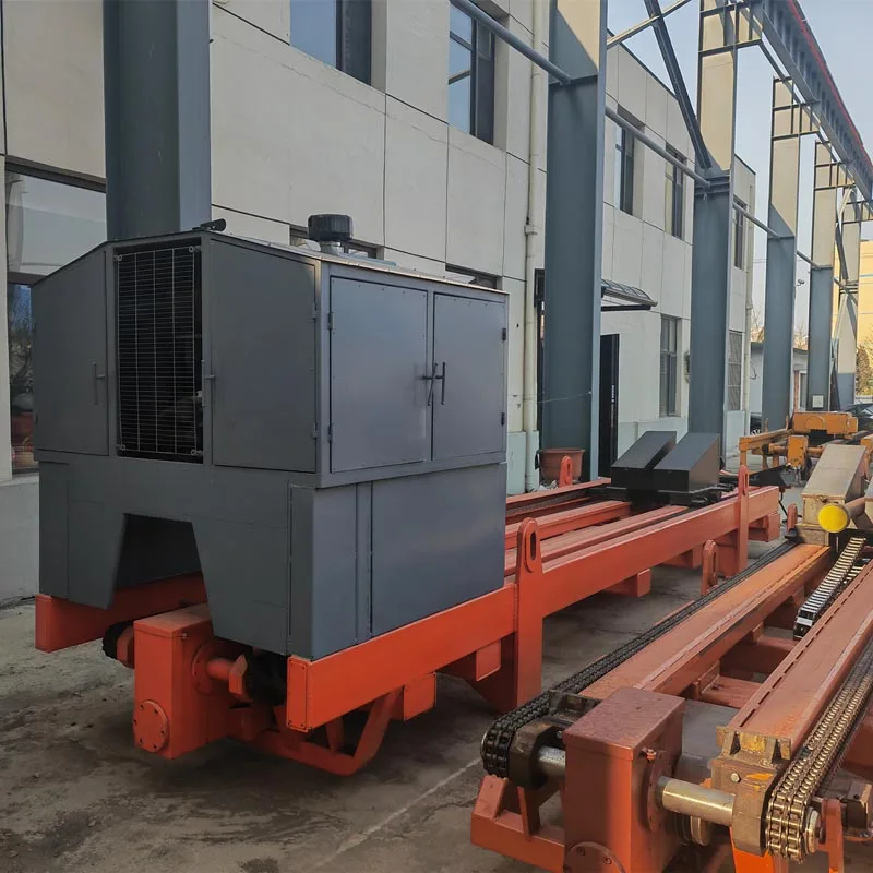 40-тонный воздушный вытяжитель для теплообменников модель SD180-6B может оборудовать как дизельный двигатель так и электродвигатель