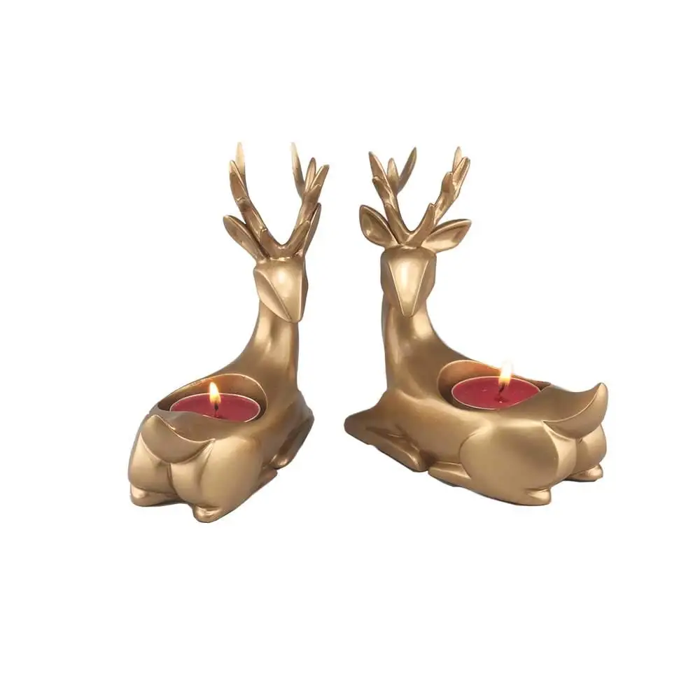 Deer Decor Statues Christmas Reindeer