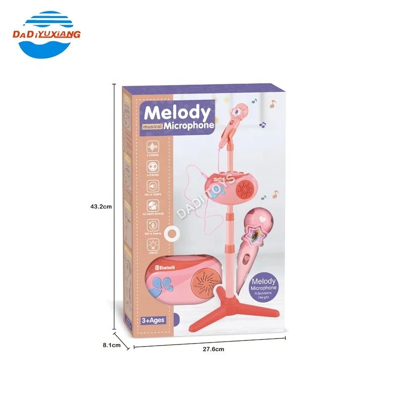 Детский музыкальный инструмент DADI OEM/ODM детская игрушка-микрофон для караоке музыкальная игрушка игрушки