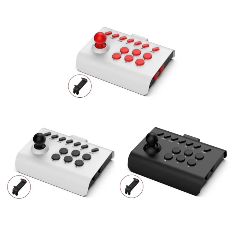 The New Listing Y01 Mini Portable Macro Setting Wireless 2.4G All-round Game Handle Joystick Gamepad