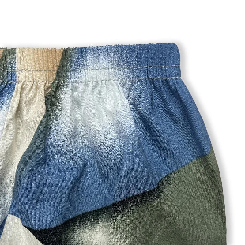 Diray Plus Jigsaw Print Lightweight Casual All-Fit Mosquito Repellent Pants Baby Boys Spring/Summer Comfort Quick Dry Air