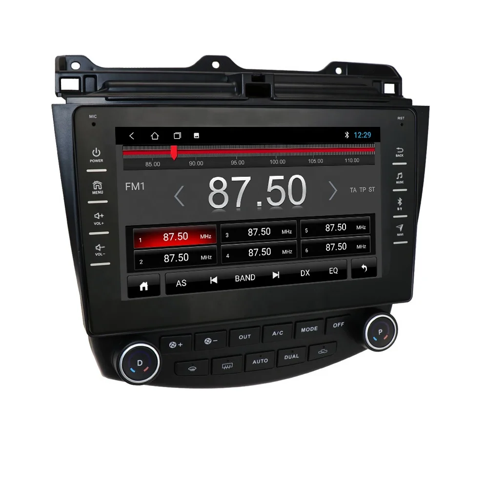 Android 10 4 Core 2+16GB GPS Navigation WIFI BT Multimedia Car Video Audio for Honda Accord 7 Radio Stereo