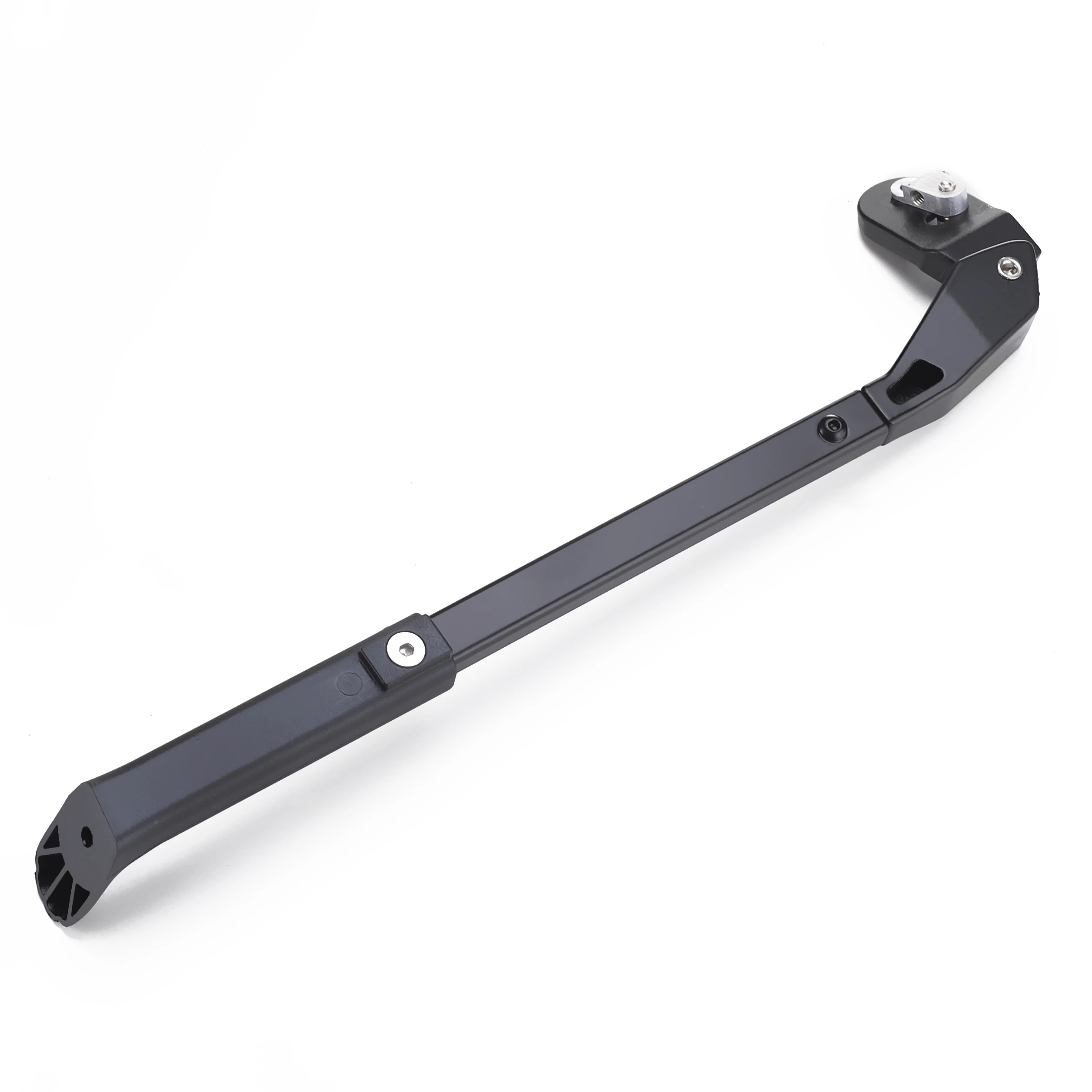 Wholesale Aluminum Alloy Bike Accessories Black Single Side Adjustable Bicycle Rear Kickstand