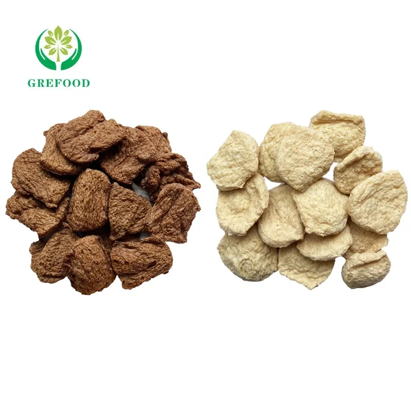 Моделирует мясо натуральная структура TVP Лучшая Продажа 60% белка с низким содержанием жира текстурированный растительный белок органическое Вегетарианское