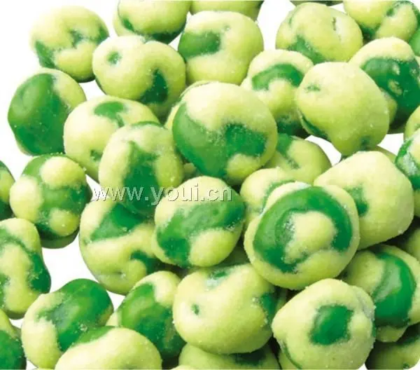 Good Tasty Chinese High Protein Daily Snack Food Healthy Yellow Wasabi Marrowfat Green Peas