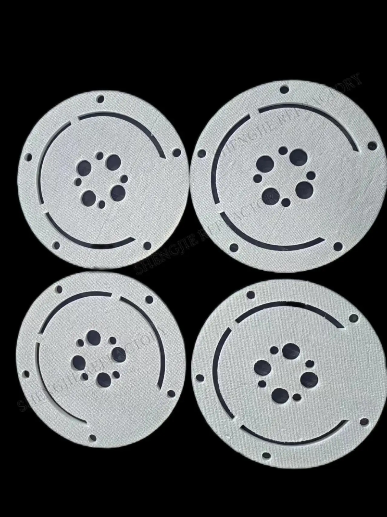 Shengjie Manufacture  ceramic fiber paper gasket high temperature insulated aluminate silicate ceramic fiber paper