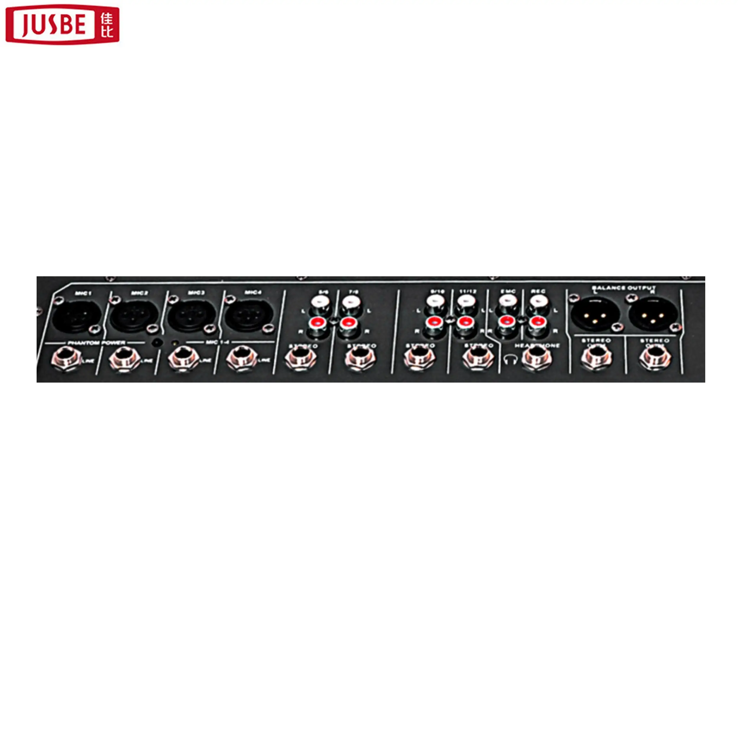 
Jusbe GP-1006W pa sound system built in digital reverberation effect IP network mixer broadcast 