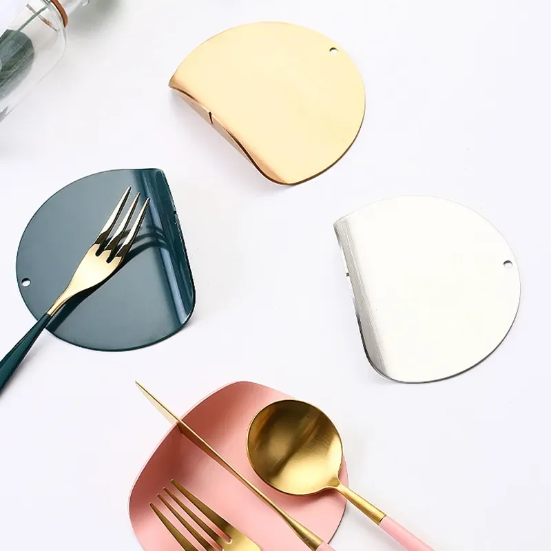 Sandoor New Arrivals Fashion Eco-Friendly Kitchen Stainless Steel Spoon Rest Cutlery Holder