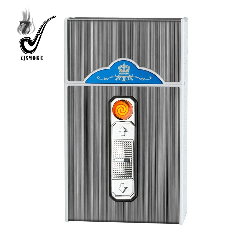 Newly Designed lighters Laser printing PC cigarette case king size 25 In the kitchen