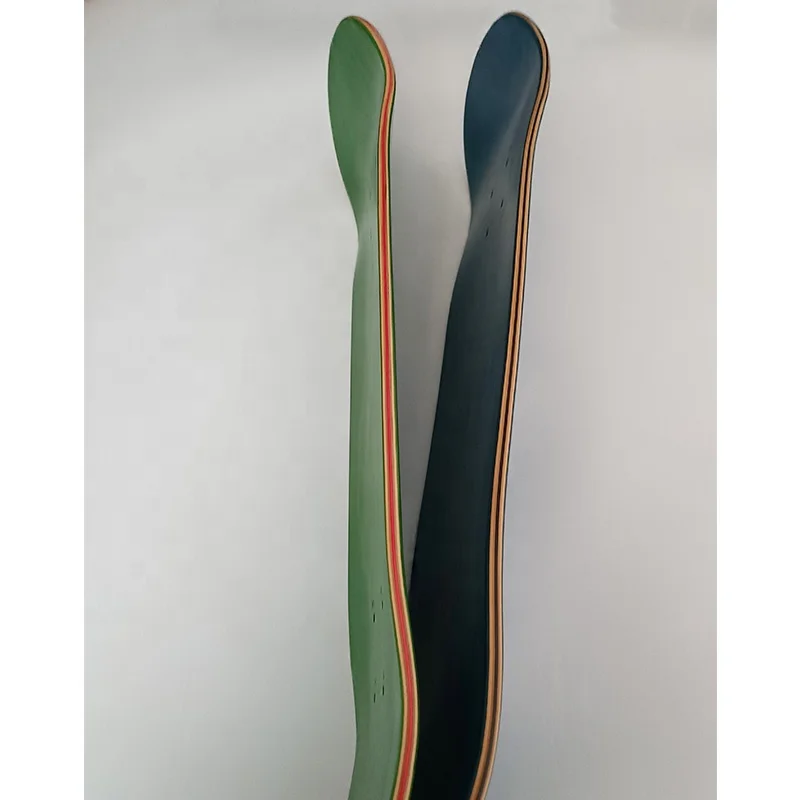 Ready to Ship In Stock Fast Dispatch Stock in warehouse 8inch skate board 7 ply 100% Canadian maple blue skateboard