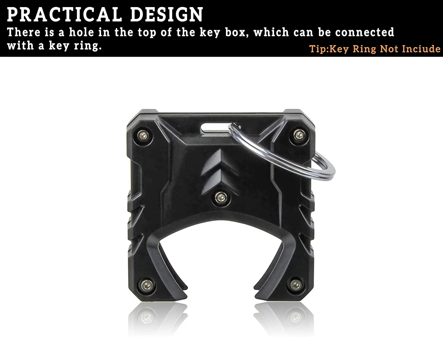 Sporty Key Holder for Can Am Spyder, Ignition Key Cover Case Shell Key Holder with Hole for Can-Am Spyder