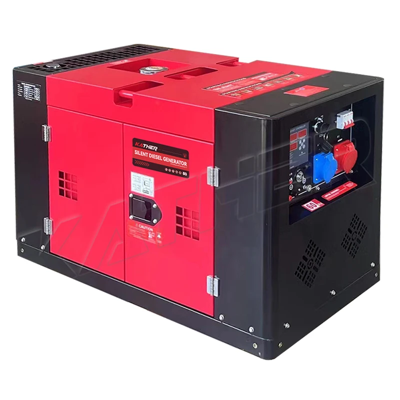 8kva 10kva 12kva 15kva 20kw Electric Power Plant Diesel Generator Generator 10kva Silent Factory Low Noise Diesel Generator 15kw