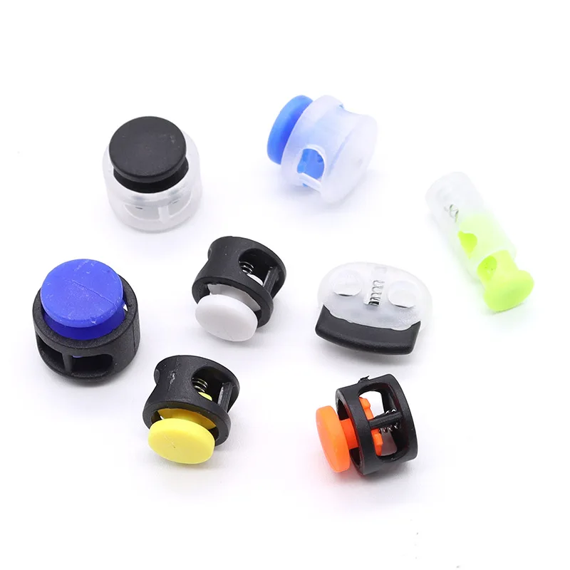 
Лидер продаж на Amazon, цветной пластиковый шнур с замком, переключатели на шнурке для одежды, сумок 