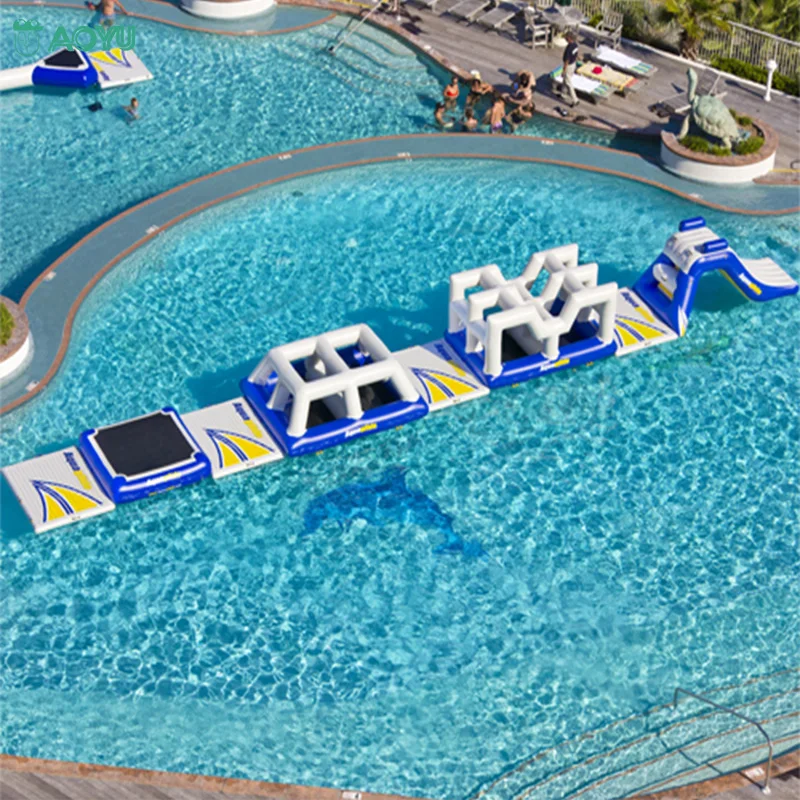 outdoor water park slides equipment inflatable water trampoline commercial inflatable water spray park