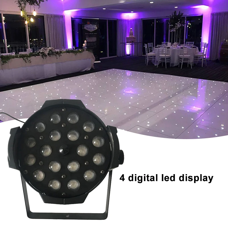 Grace 18x12w RgbwaUv 6IN1 Washing Par Light Indoor LED Zoom Par