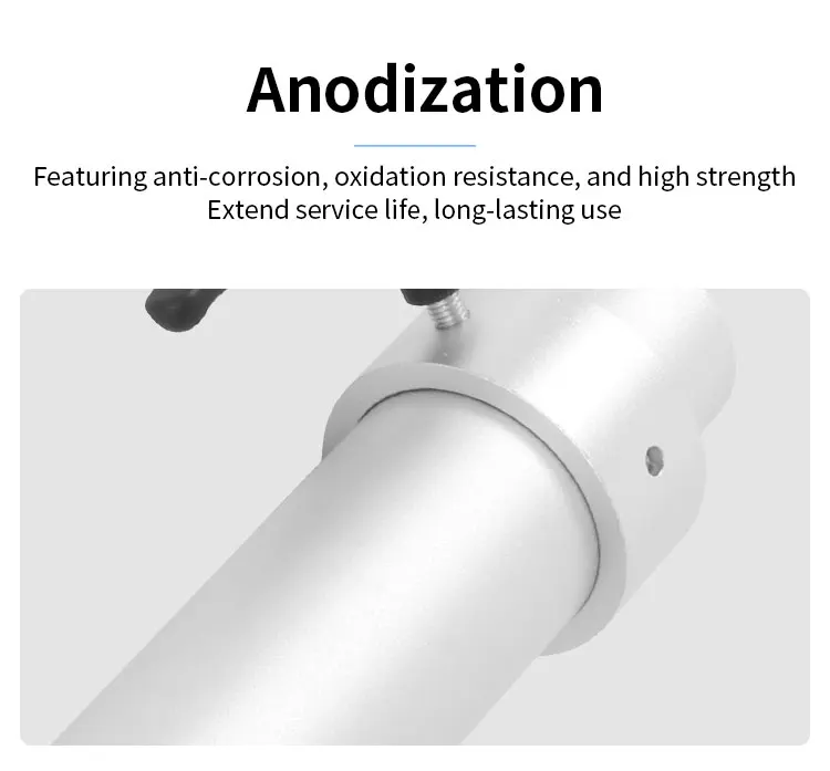 TYTXRV RV Accessories RV Aluminum Telescopic Table Leg Adjustable Height 453-741mm Table Base Mount for RV Camper Marine Boat