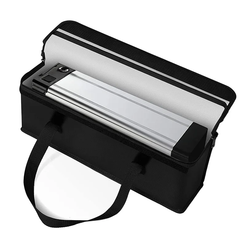 Lithium Battery Pack Foldable Electric Bicycle Bag E-Bike Combo Vehicle Battery Bag Explosion proof Lipo Battery Safe Bag