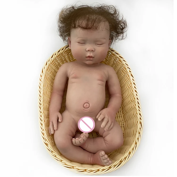 Детская силиконовая кукла 18 дюймов 45 см