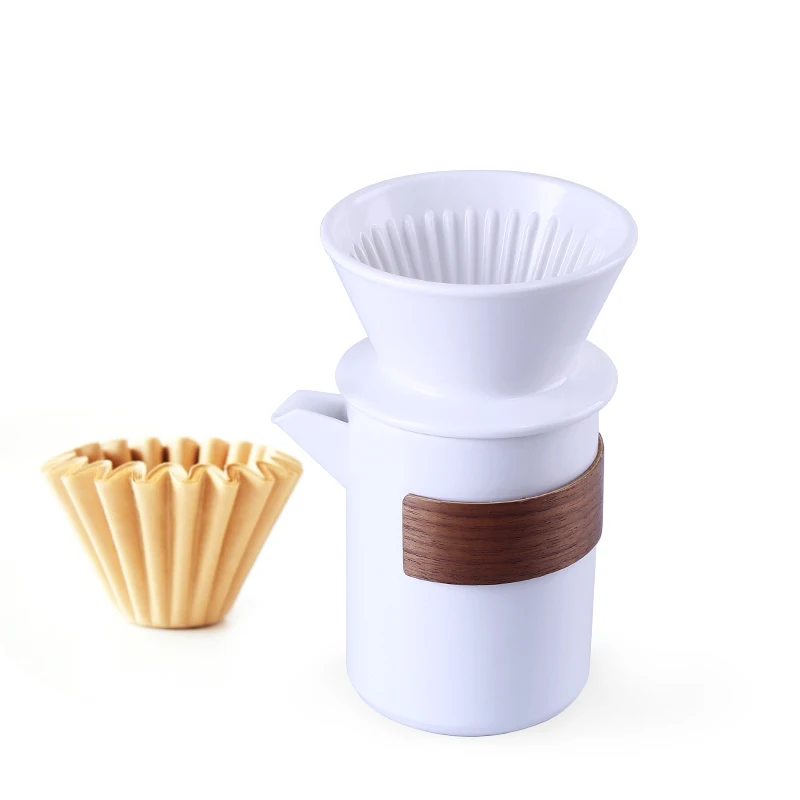 Fashion design  Heat-resistan pour over coffee set best coffee dripper hand dripper pour over drip filter