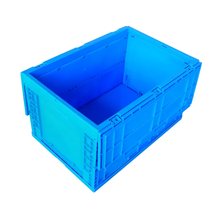 storage box korea style PP foldable storage box collapsible moving crate plastic storage box & bins