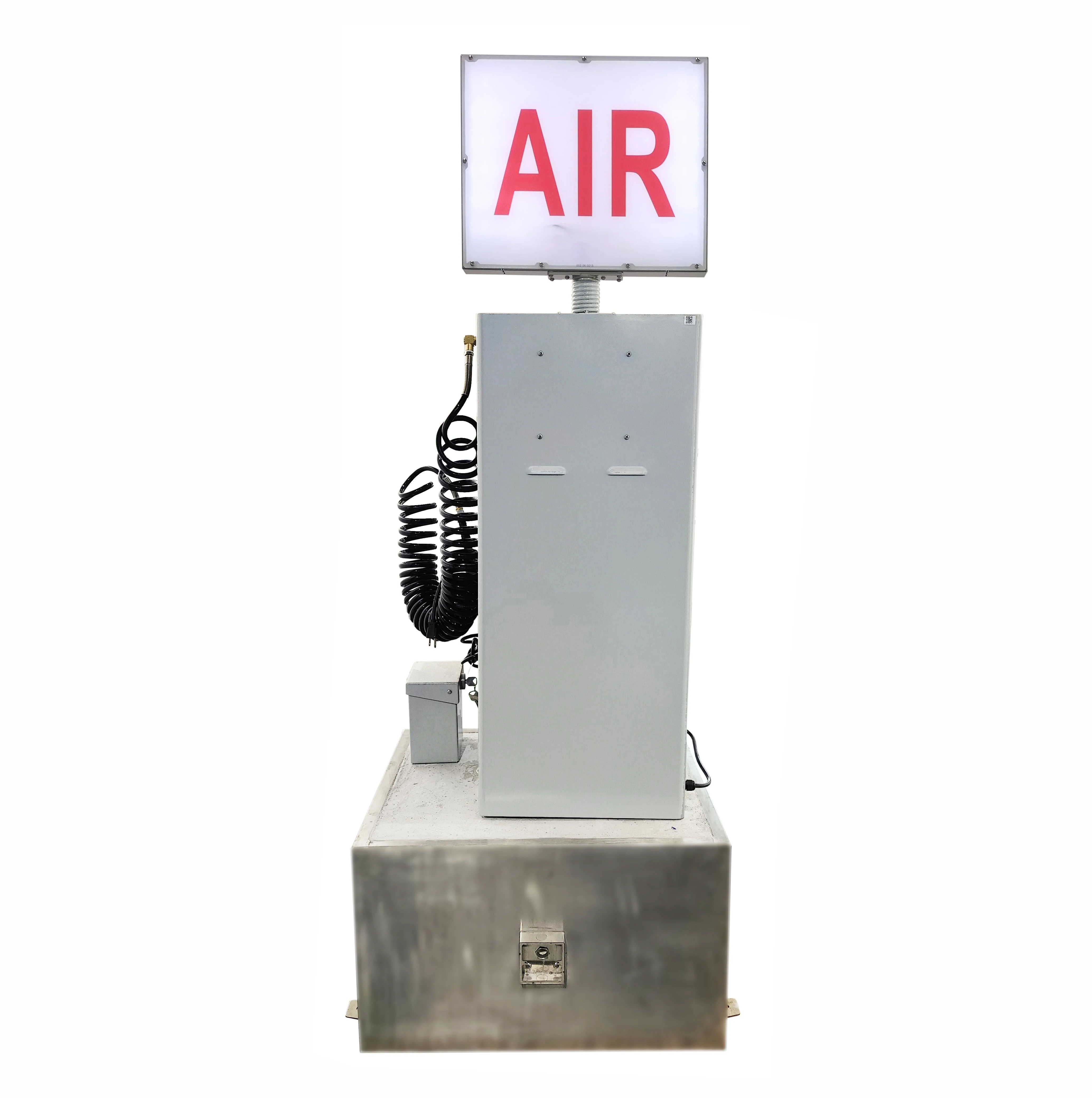 G5 CE Stainless Steel Cabinet  Air Vending Machine Tire inflator tower New Arrivals Tyre Inflators with Compressor airPump