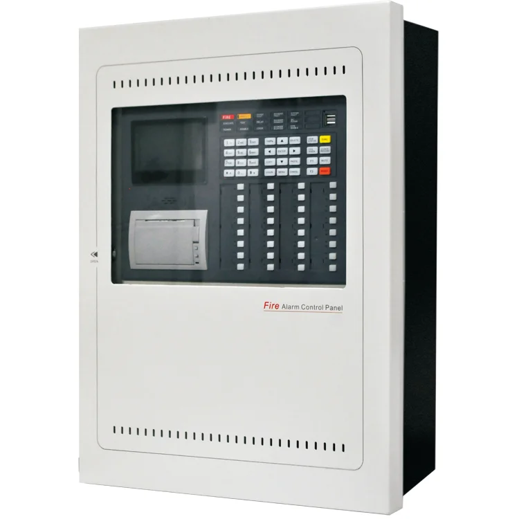 324points Big Capacity Single Loop Lpcb Approved Fire Alarm Control Panel