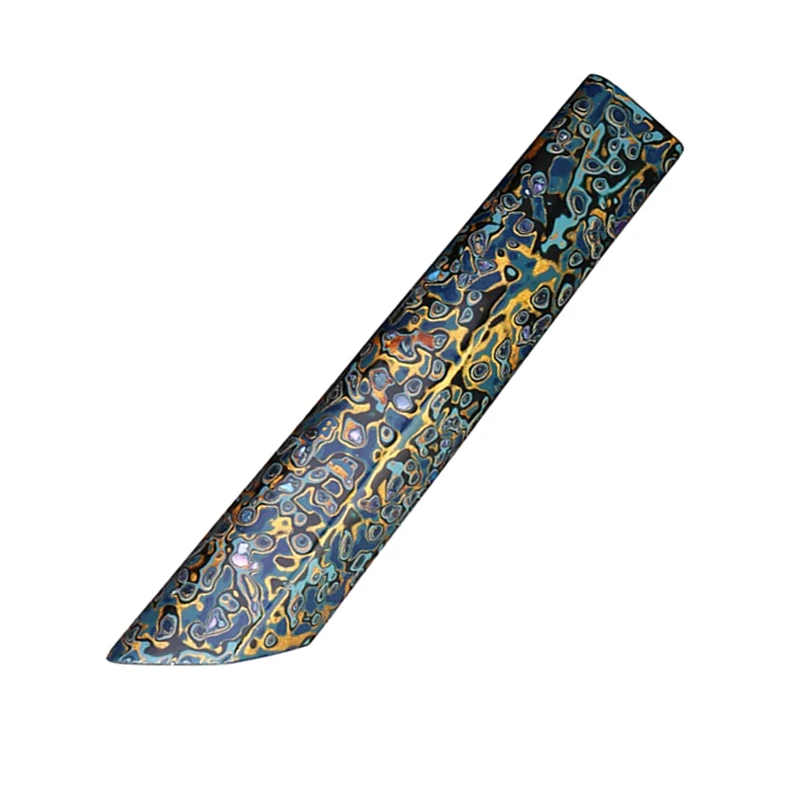 High-quality kitchen knife handle Chinese traditional lacquer handle chef knife without blade handmade DIY kitchen accessories