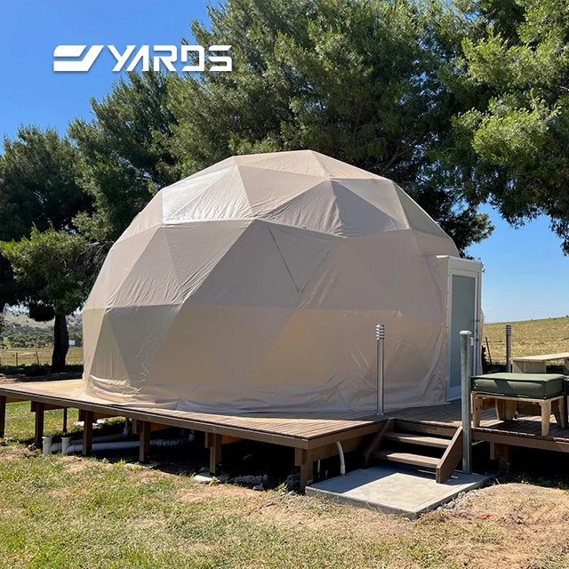 Роскошная поливинилхлоридная палатка Igloo 6 м геодезический купол зимний уличный гостиничный для мероприятий кемпинга брезент с ванной курорт