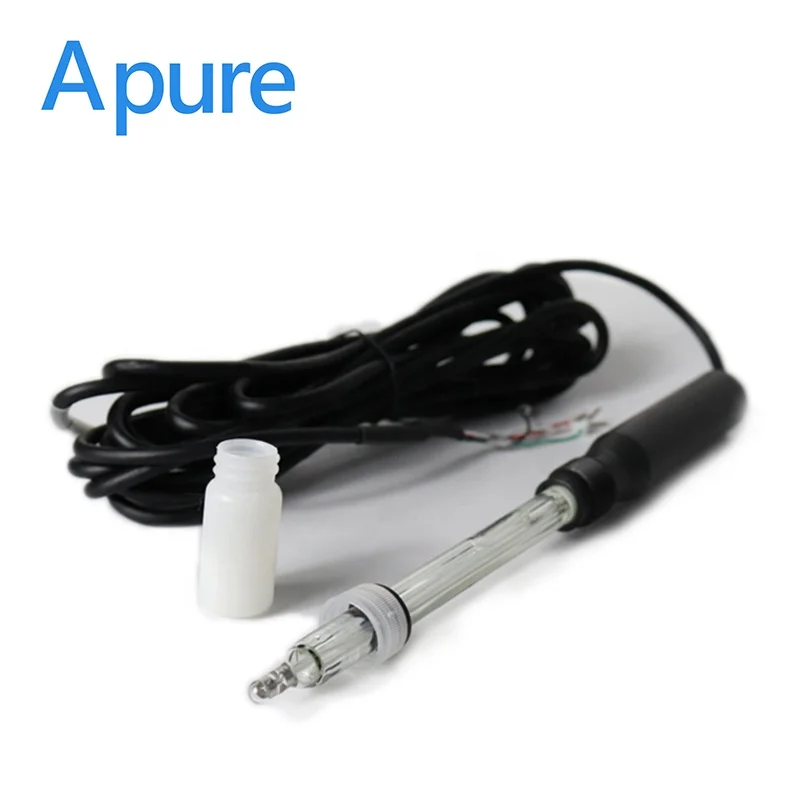 Apure 4-20ma online digital water residual chlorine meter with sensor