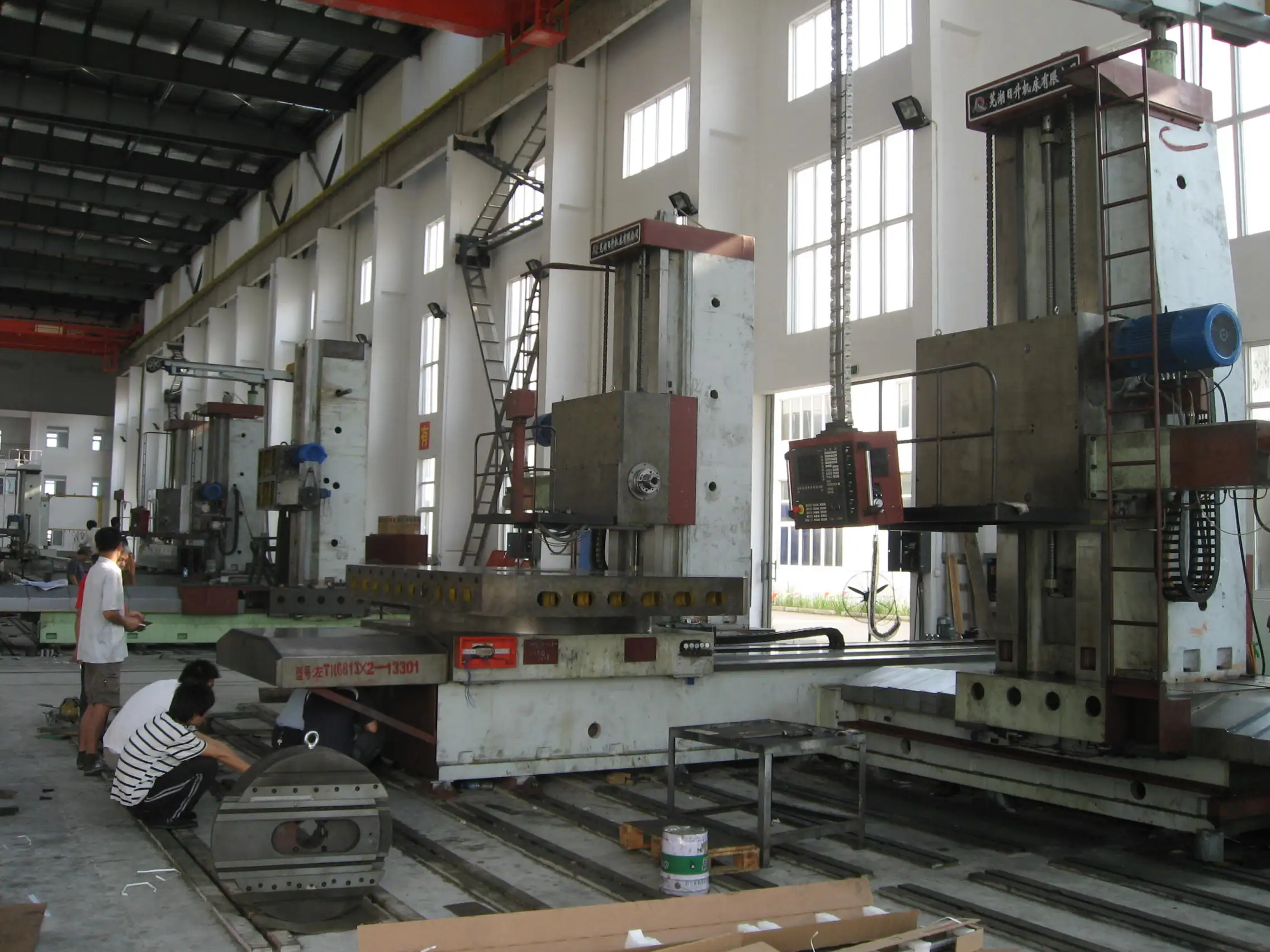 CNC Horizontal Boring Machine Rotary Table 110mm spindle HTC6513 boring and milling machine good quality low price